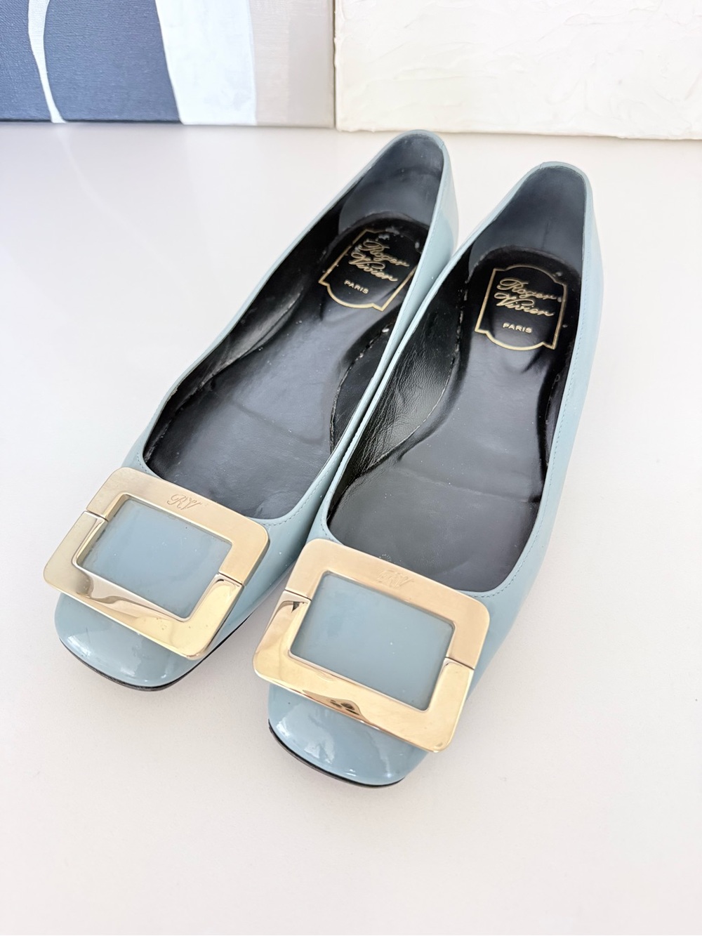 Roger Vivier Patent Leather Ballet Flats – Size 37.5